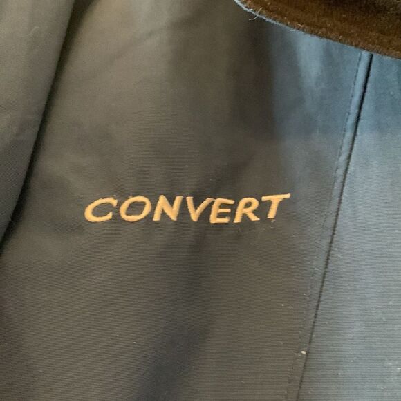 CONVERT/COLUMBIA JACKET Mens Size L Blue and tan Zip front NWT - Picture 10 of 12